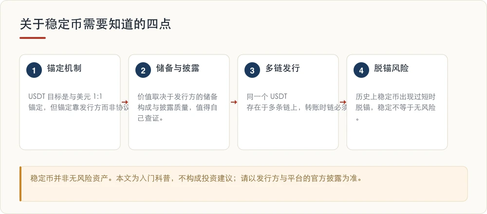 关于稳定币需要知道的四点