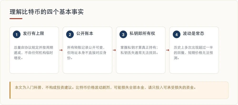 理解比特币的四个基本事实