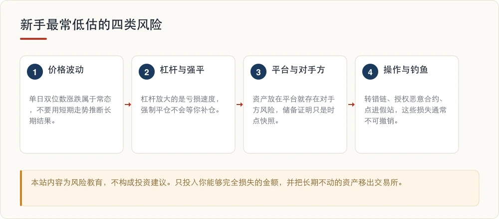 新手最常低估的四类风险